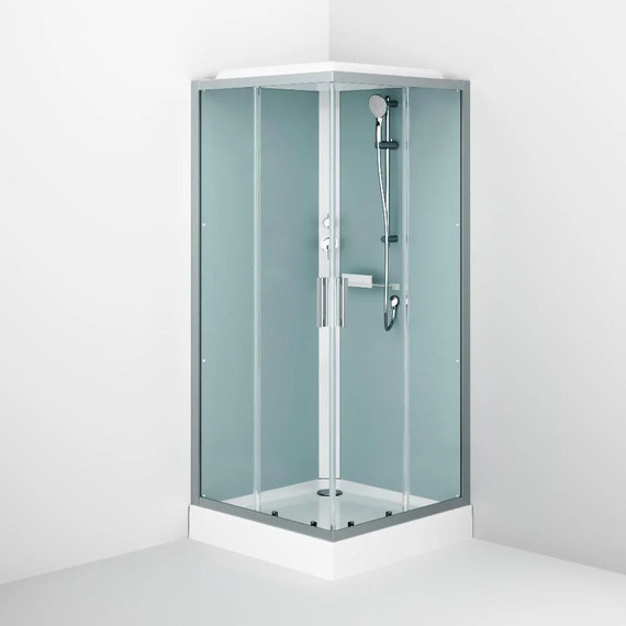 Душевое ограждение Am.Pm Gem 90х90 см W90C-403-090MT, хром/прозрачное - 5 Душевое ограждение Am.Pm Gem 90х90 см W90C-403-090MT, хром/прозрачное фото 5