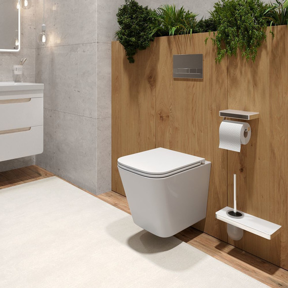 Инсталляция Lemark Peneda Expert с подвесным безободковым унитазом Florex Торнадо 100121423, кнопка хром глянцевая (Система смыва торнадо) фото 8