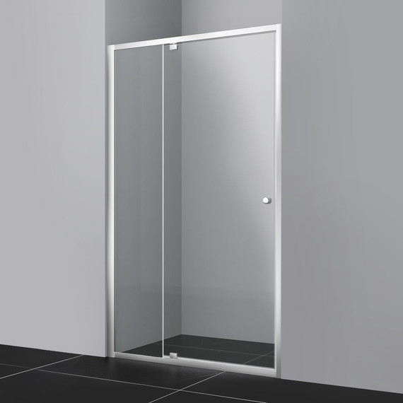 Душевая дверь WasserKraft Aula 120 см 11P05, хром/прозрачное фото 
