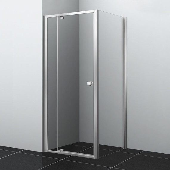 Душевое ограждение WasserKraft Aula 90x80 см 11P20, хром/прозрачное фото 