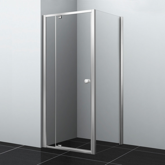 Душевое ограждение WasserKraft Aula 100x90 см 11P22, хром/прозрачное фото 