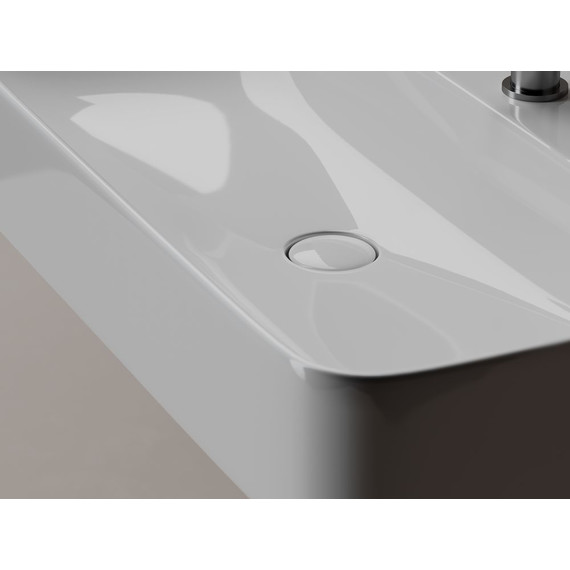 Раковина подвесная ceramicanova Aura 81 см CN2006 фото 5