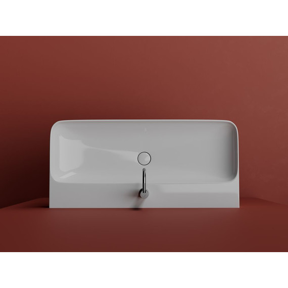 Раковина подвесная ceramicanova Aura 102 см CN2007 фото 3