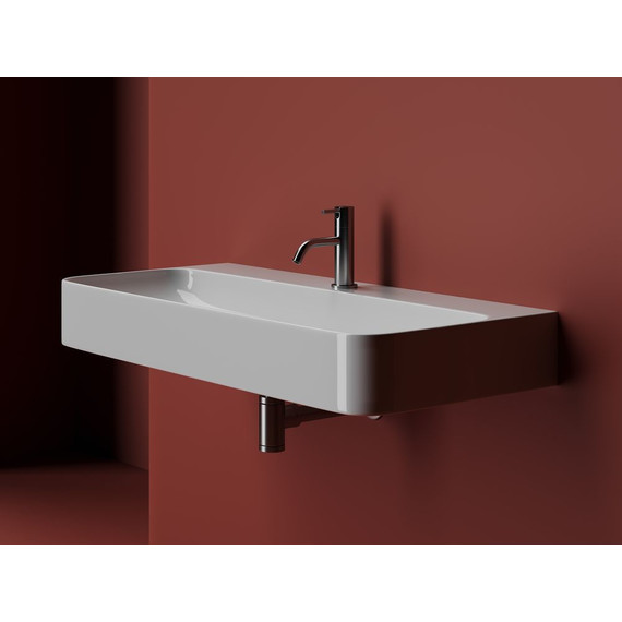 Раковина подвесная ceramicanova Aura 102 см CN2007 фото 4