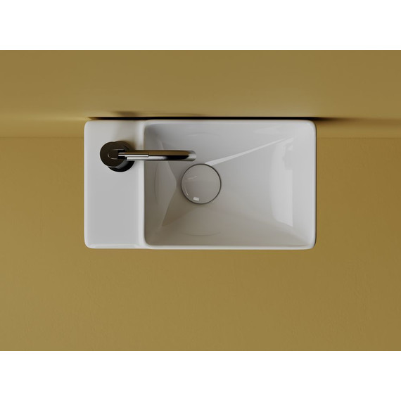 Раковина подвесная ceramicanova Element 40 см L CN5046 - 4 Раковина подвесная ceramicanova Element 40 см L CN5046 фото 4