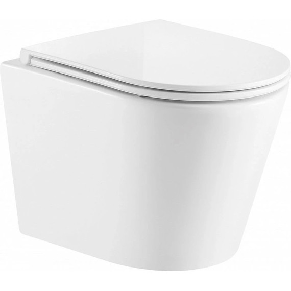 Инсталляция с подвесным унитазом комплект: Loranto 4501 с подвесным безободковым унитазом Azario Fonti AZ-402W сиденье микролифт - 4 Инсталляция с подвесным унитазом комплект: Loranto 4501 с подвесным безободковым унитазом Azario Fonti AZ-402W сиденье микролифт фото 4