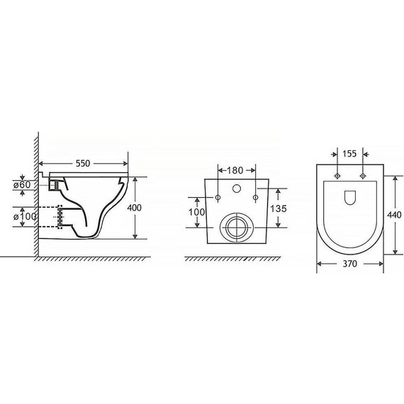Инсталляция с подвесным унитазом комплект: Loranto 4501 с подвесным унитазом Azario Stella AZ-VT005+AZ-VT005sc сиденье микролифт - 14 Инсталляция с подвесным унитазом комплект: Loranto 4501 с подвесным унитазом Azario Stella AZ-VT005+AZ-VT005sc сиденье микролифт фото 14