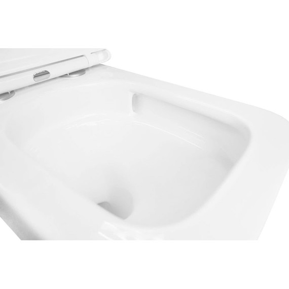 Инсталляция с подвесным унитазом комплект: Grohe Rapid SL 38772001 с подвесным безободковым унитазом Azario Flavia AZ-0076-UQ1 сиденье микролифт, крепление, кнопка смыва хром (Система смыва торнадо) - 11 Инсталляция с подвесным унитазом комплект: Grohe Rapid SL 38772001 с подвесным безободковым унитазом Azario Flavia AZ-0076-UQ1 сиденье микролифт, крепление, кнопка смыва хром (Система смыва торнадо) фото 11