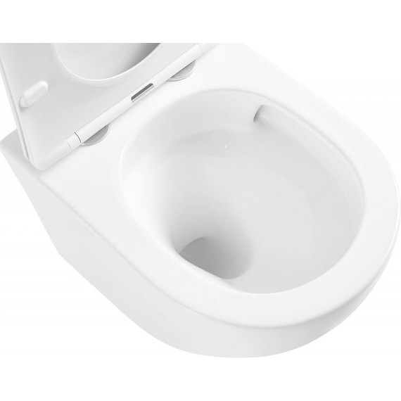 Инсталляция с подвесным унитазом комплект: Grohe Rapid SL 38772001 с подвесным безободковым унитазом Azario Teramo AZ-0053-UQ сиденье микролифт, крепление, кнопка смыва хром (Система смыва торнадо) - 8 Инсталляция с подвесным унитазом комплект: Grohe Rapid SL 38772001 с подвесным безободковым унитазом Azario Teramo AZ-0053-UQ сиденье микролифт, крепление, кнопка смыва хром (Система смыва торнадо) фото 8