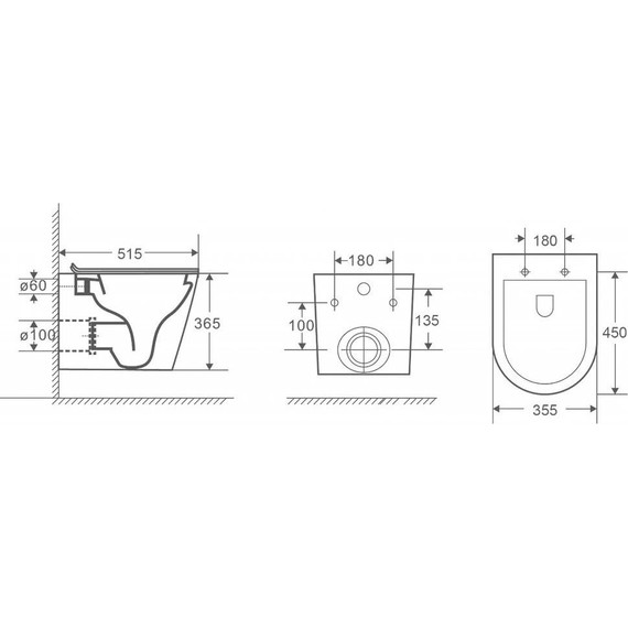 Инсталляция с подвесным унитазом комплект: Grohe Rapid SL 38772001 с подвесным безободковым унитазом Azario Teramo AZ-0053-UQ сиденье микролифт, крепление, кнопка смыва хром (Система смыва торнадо) - 17 Инсталляция с подвесным унитазом комплект: Grohe Rapid SL 38772001 с подвесным безободковым унитазом Azario Teramo AZ-0053-UQ сиденье микролифт, крепление, кнопка смыва хром (Система смыва торнадо) фото 17