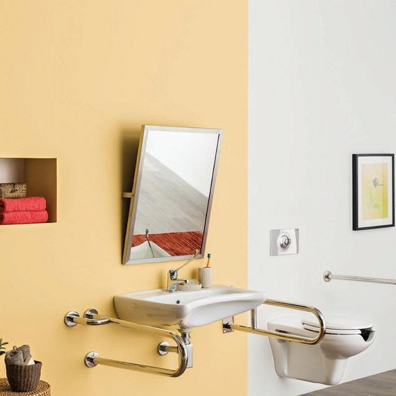 Смеситель для раковины Creavit Home HM1105 для людей с ограниченными возможностями фото 2