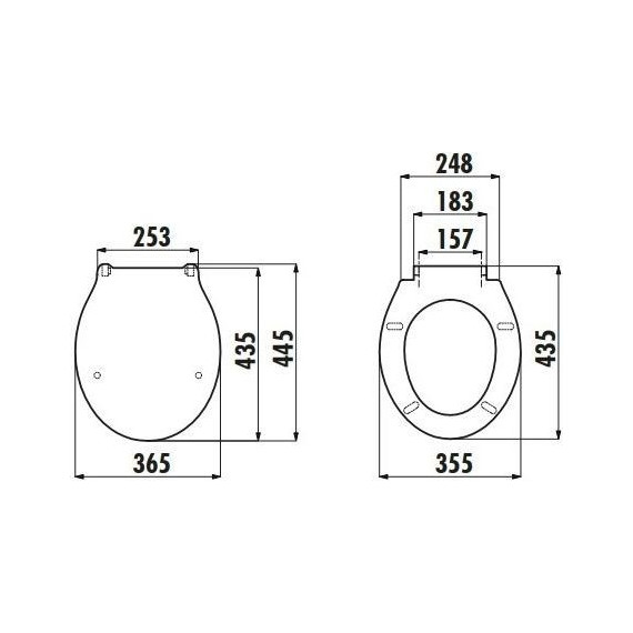 Сиденье с крышкой для унитаза Creavit дюропластовая KC0001.01.0000E - 2 Сиденье с крышкой для унитаза Creavit дюропластовая KC0001.01.0000E фото 2