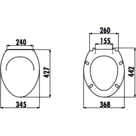 Сиденье с крышкой для унитаза Creavit Cinar микролифт KC0703.03.0000E - 2 Сиденье с крышкой для унитаза Creavit Cinar микролифт KC0703.03.0000E фото 2