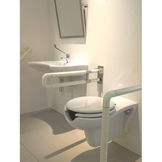 Откидной поручень для раковины и унитаза Creavit TB302 - 3 Откидной поручень для раковины и унитаза Creavit TB302 фото 3