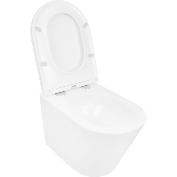 Инсталляция с подвесным унитазом комплект: Ideal Standard Prosys Frame 120 M R020467 с подвесным безободковым унитазом Azario Teramo AZ-0053-UQ3 сиденье микролифт, крепление фото 6