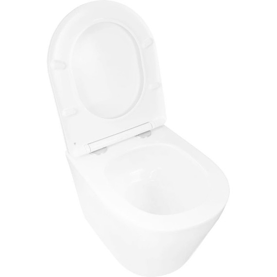 Инсталляция с подвесным унитазом комплект: Grohe Rapid SL 38772001 с подвесным безободковым унитазом Loranto Krosa 87266 сиденье микролифт, крепление, кнопка смыва хром (Система смыва торнадо) - 9 Инсталляция с подвесным унитазом комплект: Grohe Rapid SL 38772001 с подвесным безободковым унитазом Loranto Krosa 87266 сиденье микролифт, крепление, кнопка смыва хром (Система смыва торнадо) фото 9