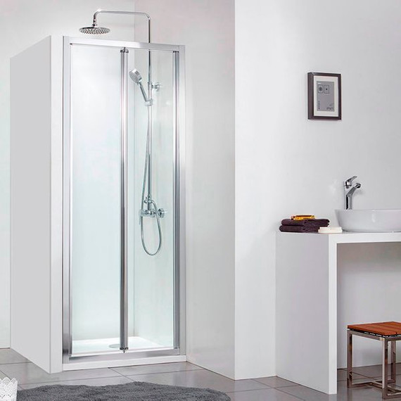 Душевая дверь Sole Vega 80 см, хром/прозрачное фото 4