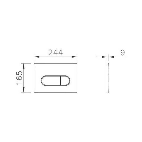 Инсталляция для унитаза Vitra V-Fix Core 800-1873 (кнопка смыва хром) - 4 Инсталляция для унитаза Vitra V-Fix Core 800-1873 (кнопка смыва хром) фото 4
