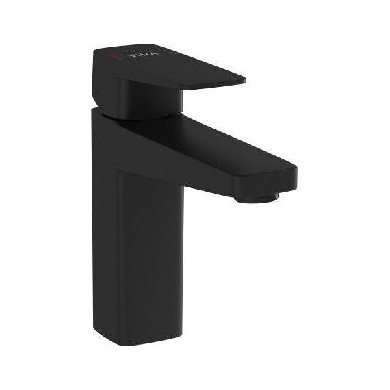Смеситель для раковины Vitra Root Square A4273136EXP, чёрный матовый фото 