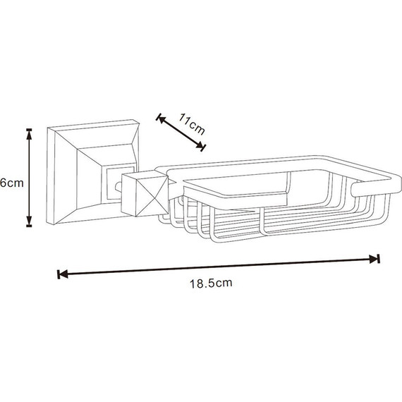 Мыльница Azario Altre AZ-96009 фото 2