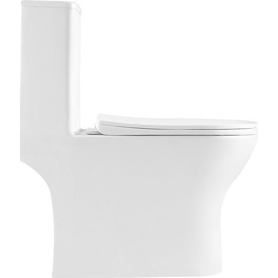 Унитаз-моноблок BelBagno Lounge BB8618CPR-MN/SC с крышкой микролифт - 5 Унитаз-моноблок BelBagno Lounge BB8618CPR-MN/SC с крышкой микролифт фото 5