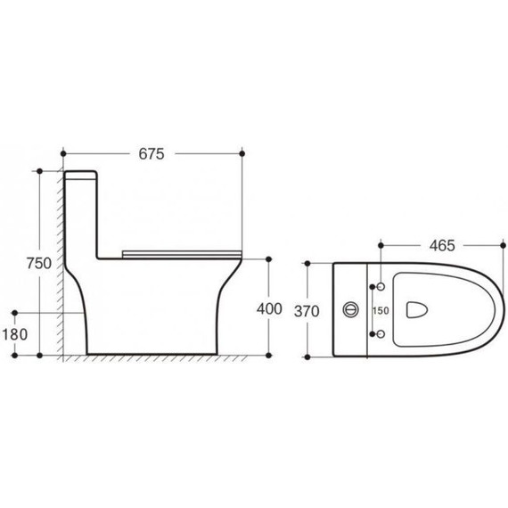 Унитаз-моноблок BelBagno Lounge BB8618CPR-MN/SC с крышкой микролифт - 7 Унитаз-моноблок BelBagno Lounge BB8618CPR-MN/SC с крышкой микролифт фото 7
