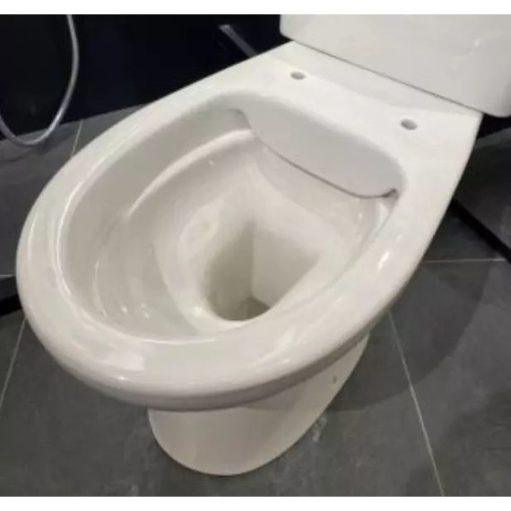 Унитаз-компакт безободковый Vitra Norm Himmel 9864B099-7207 с крышкой термопласт с микролифтом - 3 Унитаз-компакт безободковый Vitra Norm Himmel 9864B099-7207 с крышкой термопласт с микролифтом фото 3