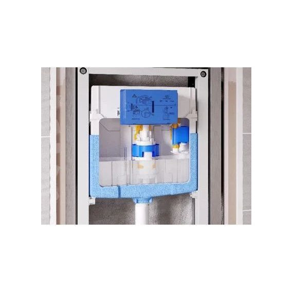 Инсталляция с подвесным унитазом комплект: Ideal Standard Prosys Frame 120 M R020467 с подвесным безободковым унитазом Loranto Ester 87265 сиденье микролифт, крепление (Система смыва торнадо) - 4 Инсталляция с подвесным унитазом комплект: Ideal Standard Prosys Frame 120 M R020467 с подвесным безободковым унитазом Loranto Ester 87265 сиденье микролифт, крепление (Система смыва торнадо) фото 4