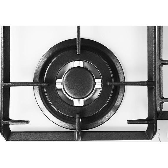 Газовая варочная поверхность NordFrost HM 6042 W (белое стекло) фото 6