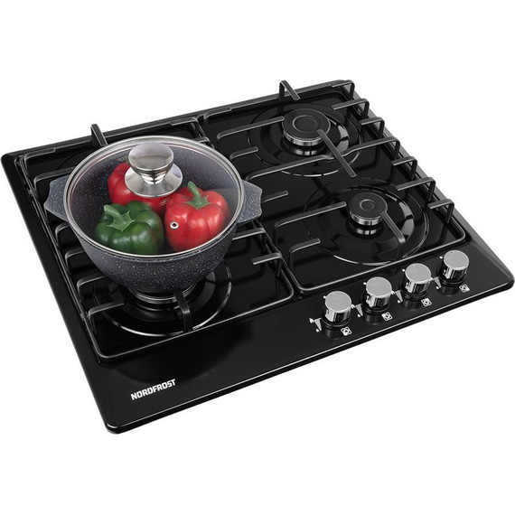 Газовая варочная поверхность NordFrost HS 6040 B фото 6