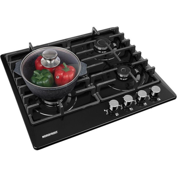 Газовая варочная поверхность NordFrost HS 6041 B фото 3