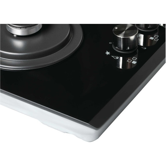 Газовая варочная поверхность Korting HGG 4825 CTN (чёрное стекло) фото 4