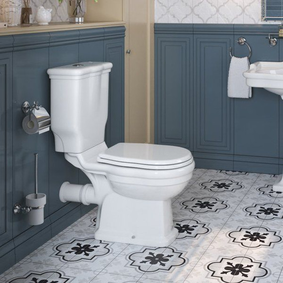 Унитаз-компакт слив горизонтальный BelBagno Boheme BB115CPR фото 