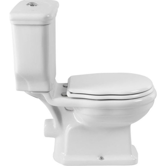 Унитаз-компакт слив горизонтальный BelBagno Boheme BB115CPR фото 7