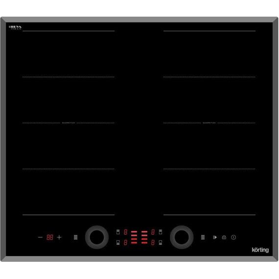 Индукционная варочная поверхность Korting HIB 68700 B Quadro фото 