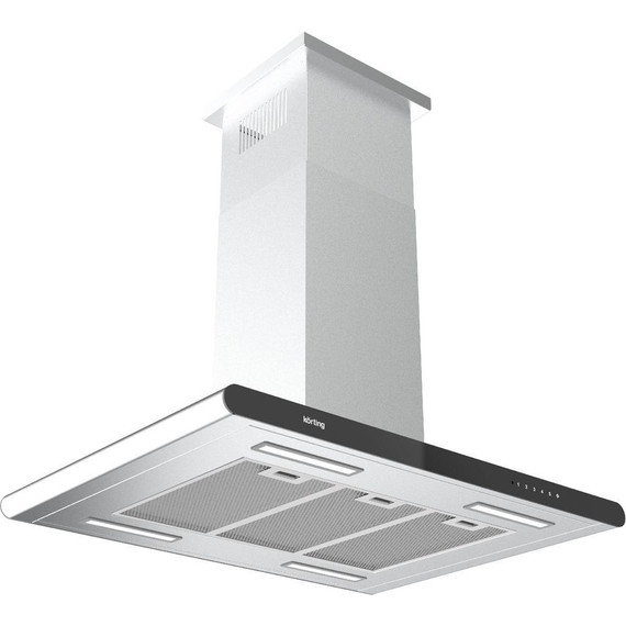 Вытяжка Korting KHA 99360 XGN (чёрное стекло) фото 4