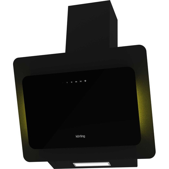 Вытяжка Korting KHC 67590 GN (чёрное стекло) фото 3