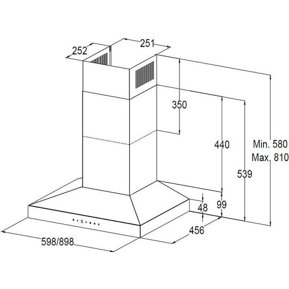 Вытяжка Korting KHC 6831 NGN фото 2