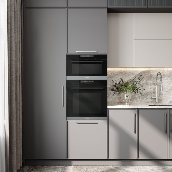 Встраиваемый электрический духовой шкаф Korting OKB 1350 GNBX Steam фото 2