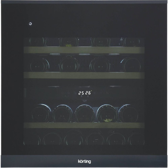 Встраиваемый винный шкаф Korting KFW 604 DB GXN фото 2