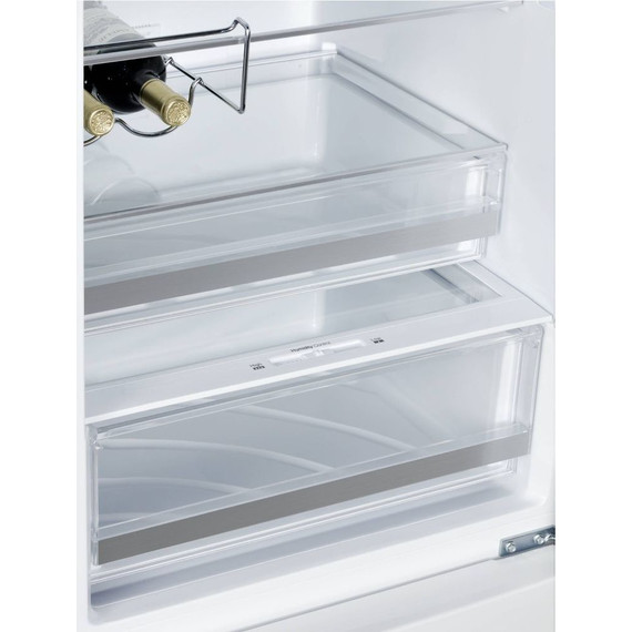 Двухкамерный холодильник Korting KNFC 62370 GB (бежевое стекло) фото 10