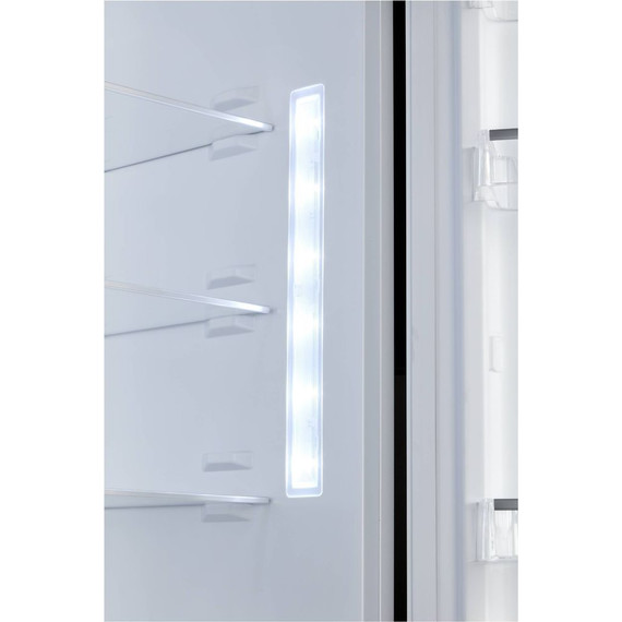 Двухкамерный холодильник Korting KNFC 62370 GB (бежевое стекло) фото 6