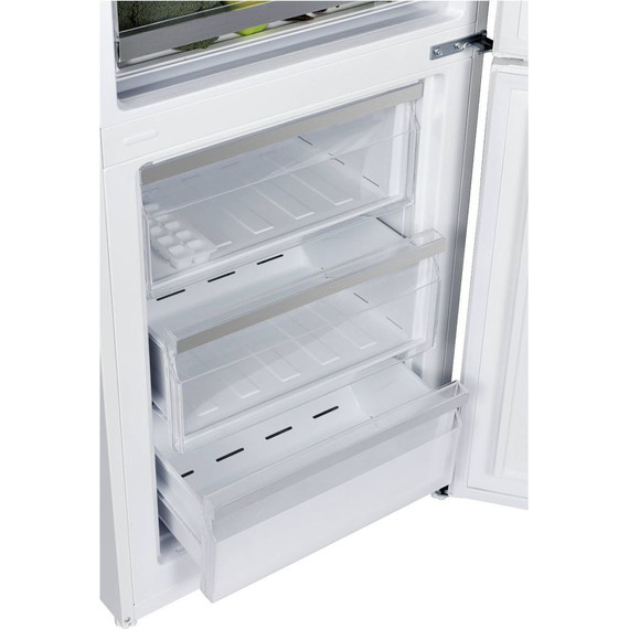 Двухкамерный холодильник Korting KNFC 62370 GB (бежевое стекло) фото 7