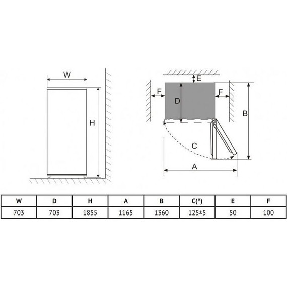 Двухкамерный холодильник Korting KNFC 72337 X фото 9