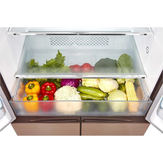 Холодильник Side by Side Korting KNFM 81787 GM фото 3