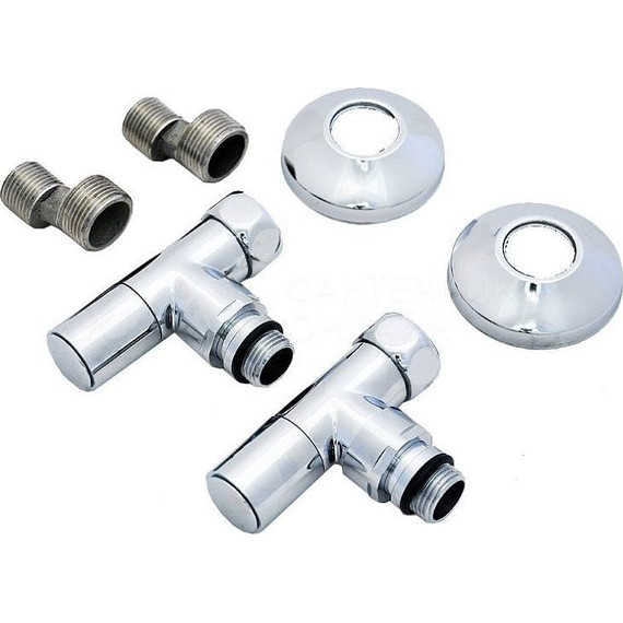 Вентиль запорный угловой Тругор 3/4"-1/2"(КР) (цена указана за пару) 00-00036570 фото 