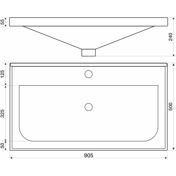 Тумба подвесная с раковиной Mirsant Soho Quadro 90 см (раковина Deep 90) - 8 Тумба подвесная с раковиной Mirsant Soho Quadro 90 см (раковина Deep 90) фото 8