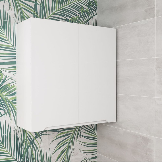 Шкаф подвесной Mirsant Soho 80 см, белый - 4 Шкаф подвесной Mirsant Soho 80 см, белый фото 4