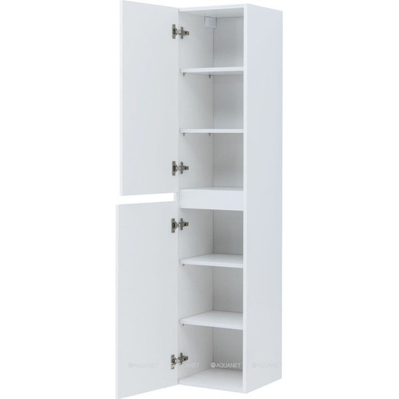 Пенал подвесной Aquanet Вега 35 см 329126, белый фото 6