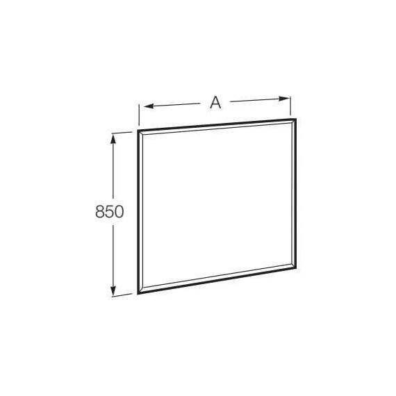 Зеркало Roca Aneto 60 см 812362000 - 3 Зеркало Roca Aneto 60 см 812362000 фото 3